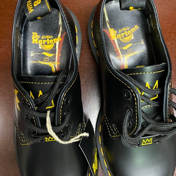 Dr. Martens | Shoes | Dr Martens X Jean Michel Unisex Black  Dr. Martens x Jean Michel Unisex Black Basquiat II 1461 Oxford Shoes Sz M4 W5
